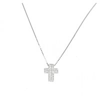 Collana Gioielli Tramontano Donna in Oro bianco Diamante 0.12 Ct NP413-01NC - NP413-01NC